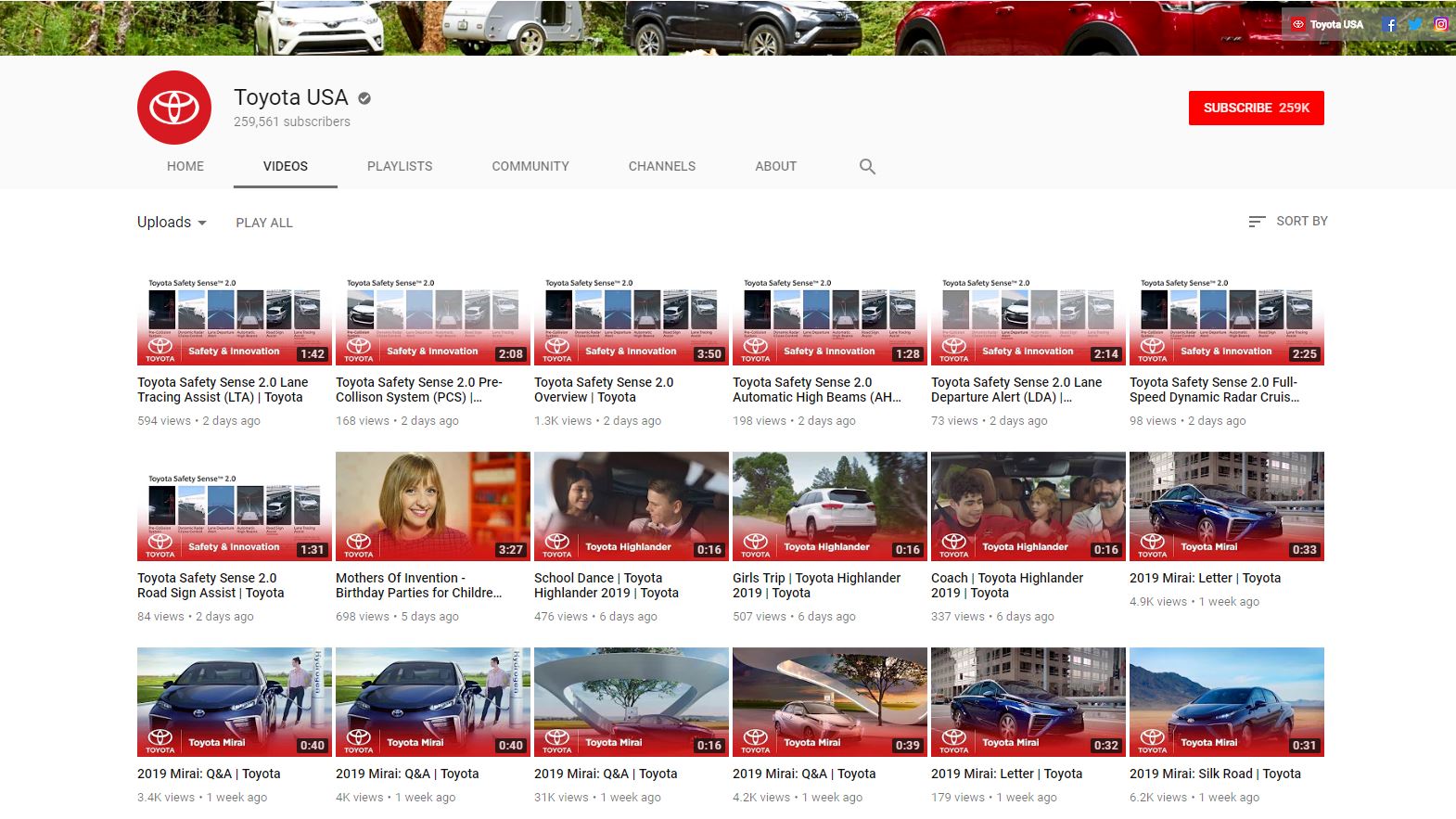 YouTube SEO Video Content Strategy - Toyota YouTube SEO: Video Content Optimization Basics