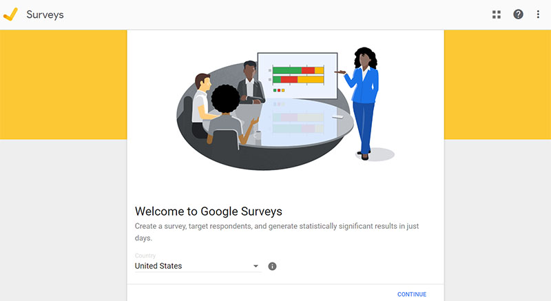 Google Surveys Screenshot - How to Create Content for Any Industry